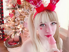 Santa Leaves You A Reindeer! – Indigo White