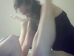 Submissive Sissy Husband Taking Strapon Deep In His Ass